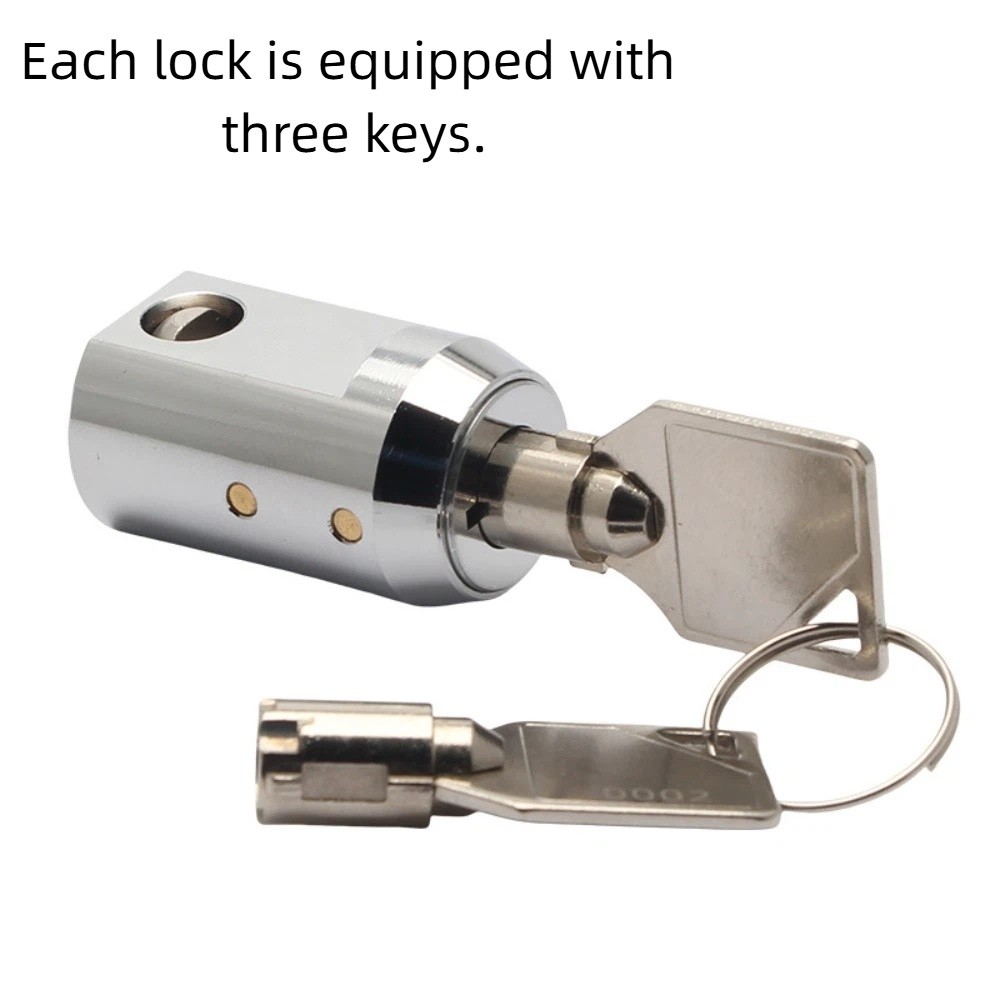 Cabinet Lock Key - Equipment Zinc Alloy Tubular Key Lock