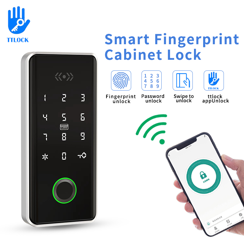Cabinet Lock Key - TTLOCK 13.56Mhz RFID Digital Drawer Lock