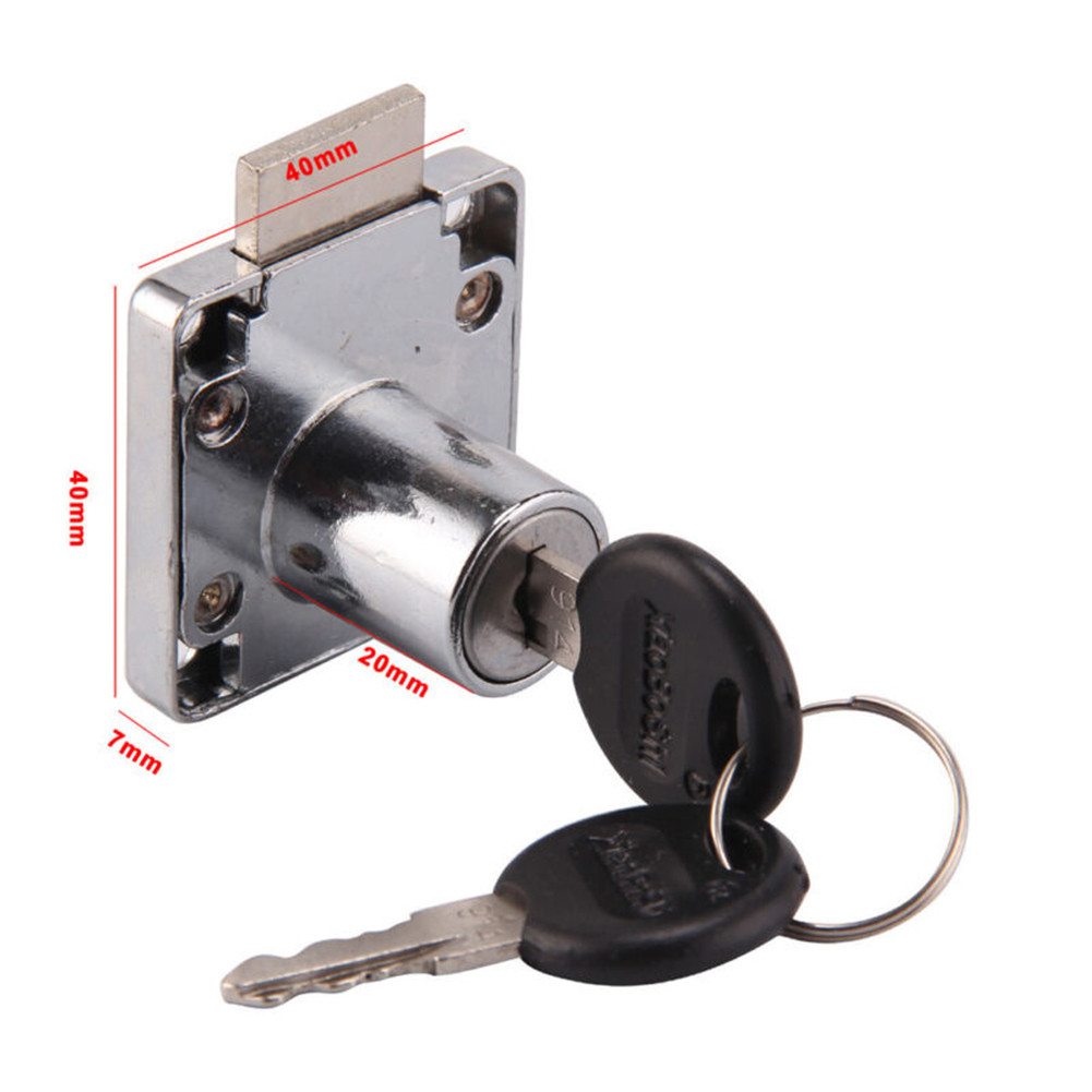 2 pcs Locks Cabinet Lock 4Keys - Brand Hardware Furniture recensione e prezzo