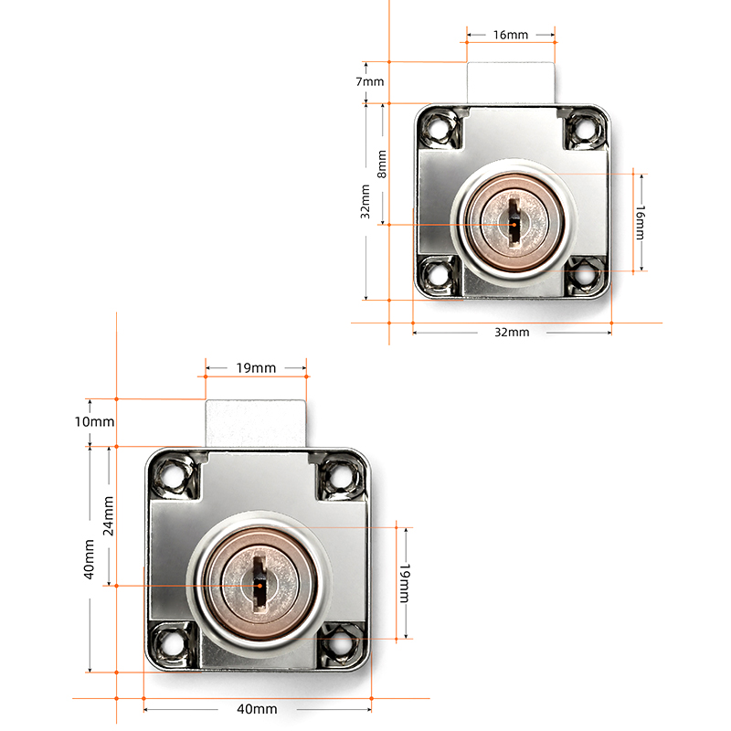 ^Drawer Locks with 2 Keys Cabi - Furniture Hardware Lock recensione e prezzo