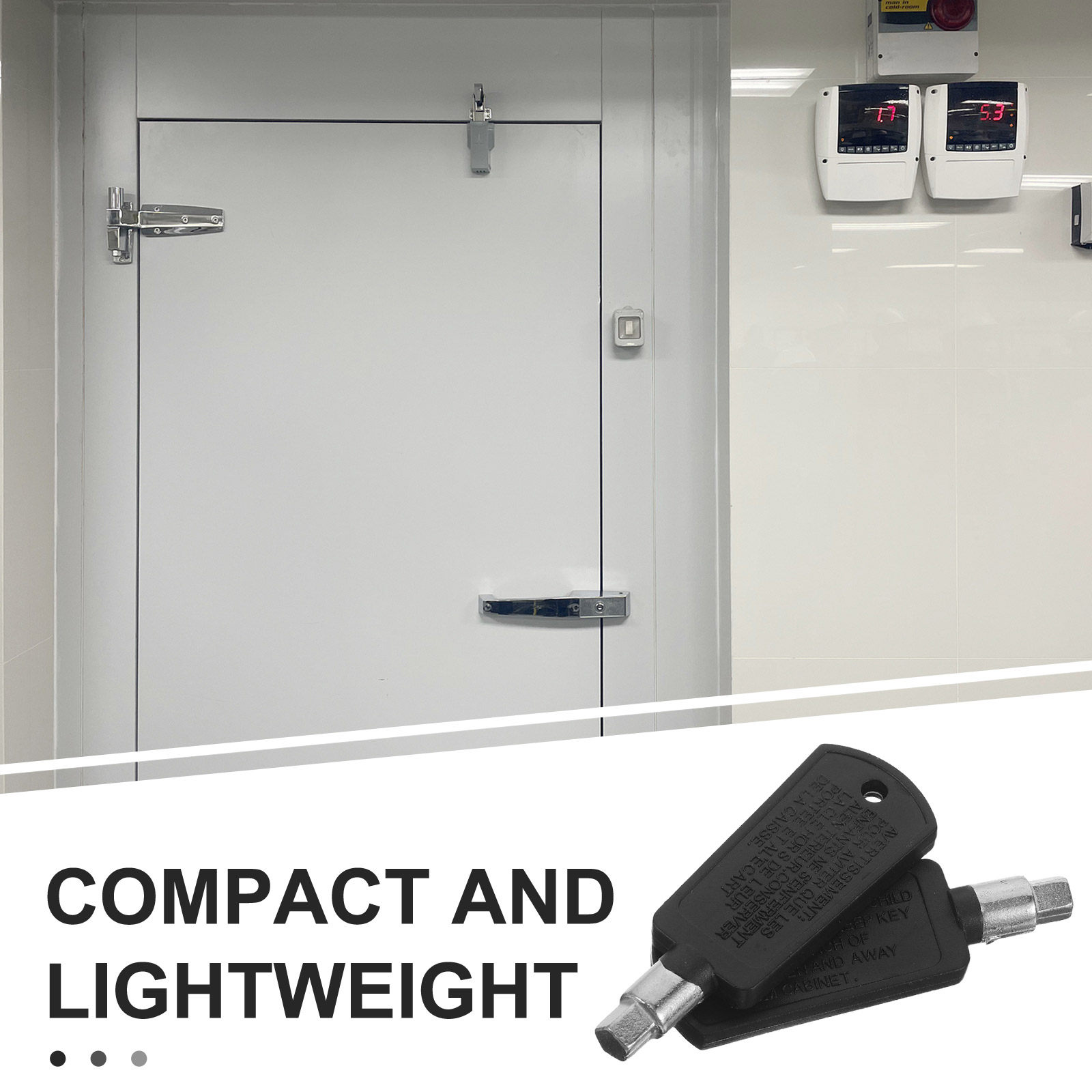 2 Pcs Freezer Door Lock Key Ve - Cabinet Lock Key recensione e prezzo