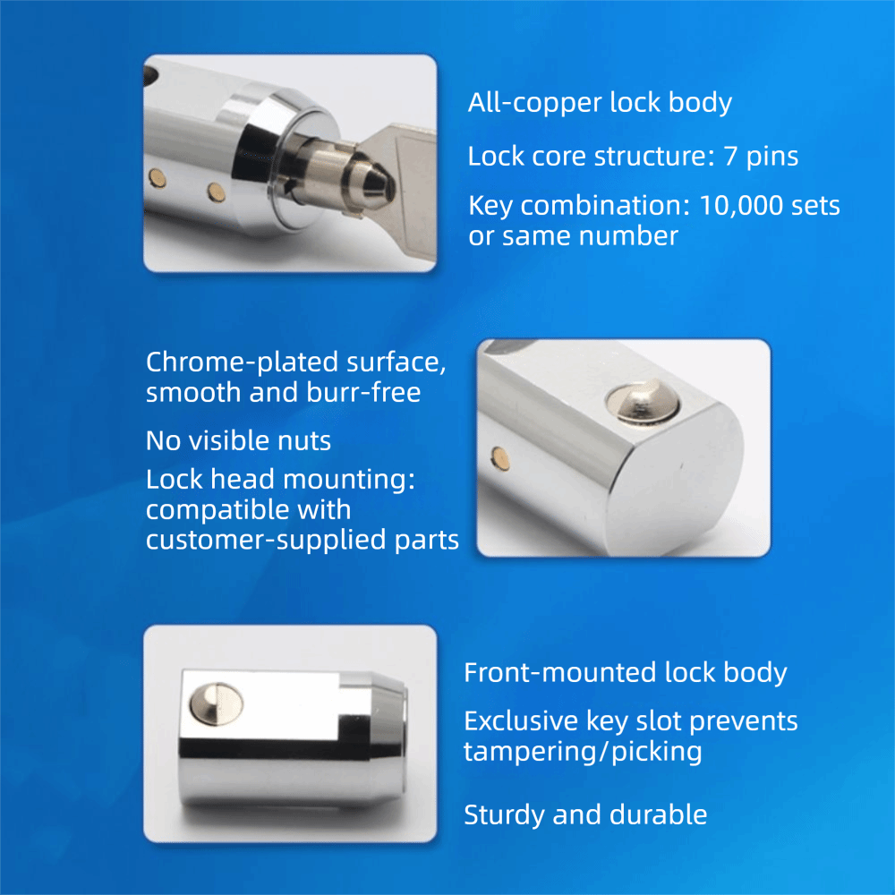 Equipment Zinc Alloy Tubular K - Cabinet Lock Key recensione e prezzo