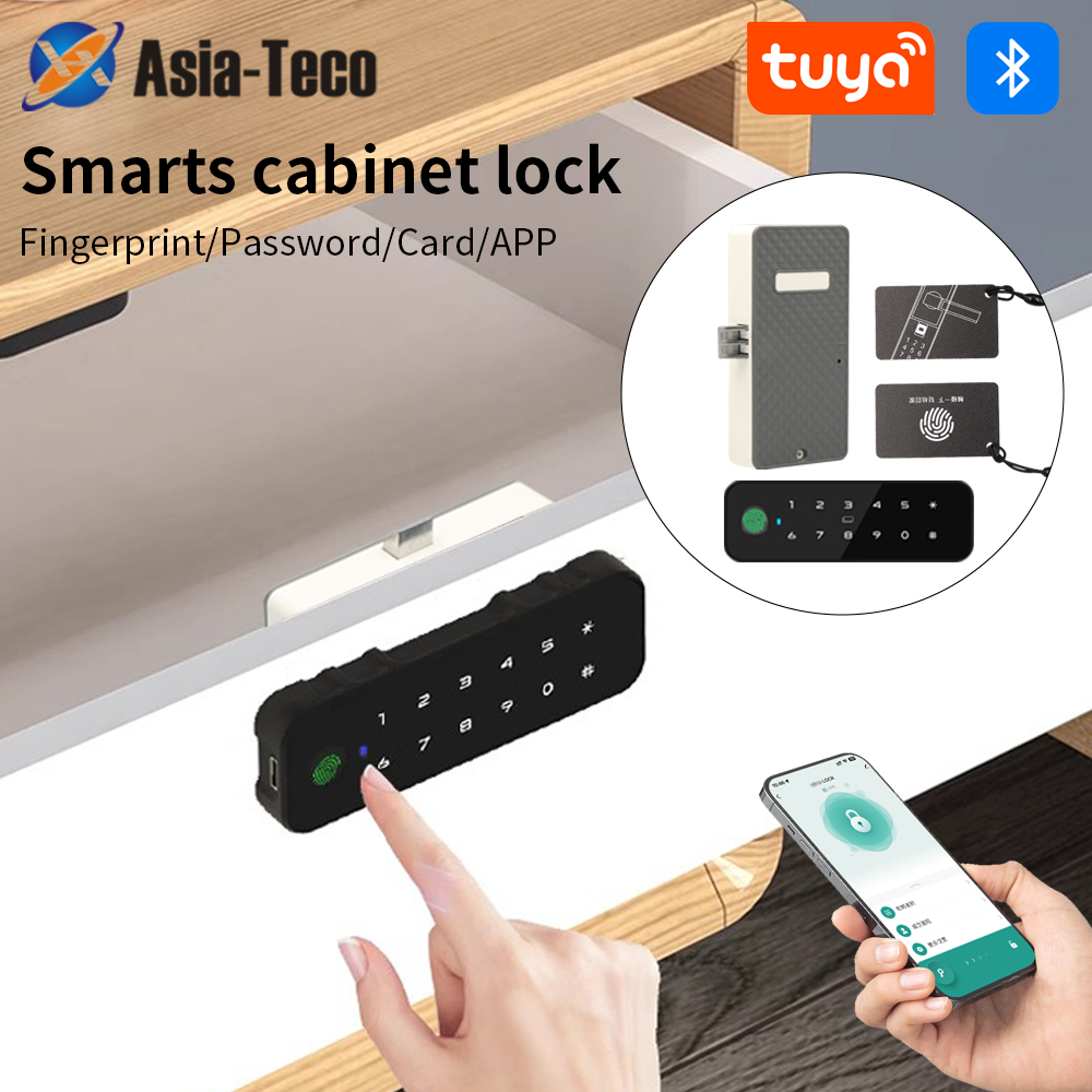 Tuya Bluetooth Smart Wood Cabi - Cabinet Lock Key recensione e prezzo