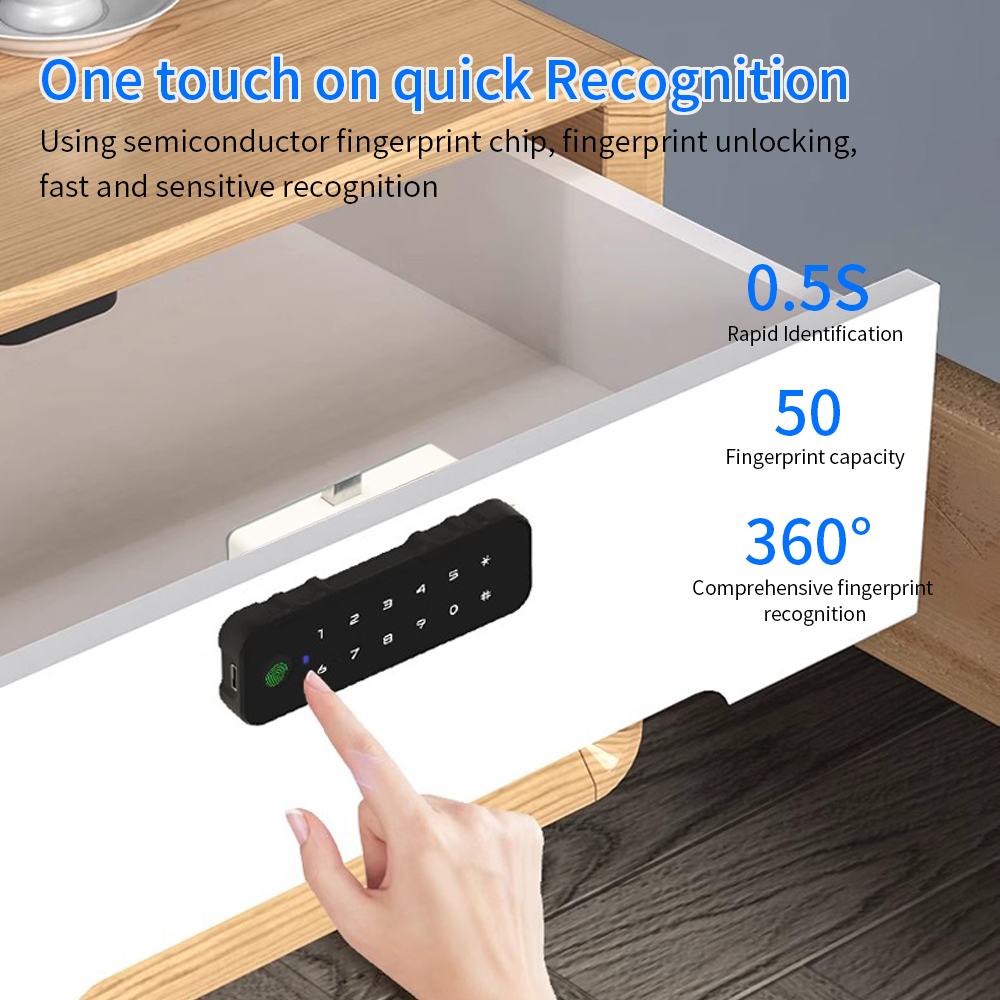 Tuya Bluetooth Smart Wood Cabi - Cabinet Lock Key recensione e prezzo