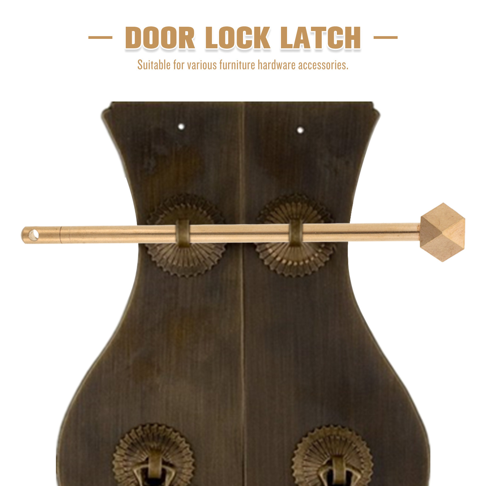 Brass Cabinet Key Locking Pin  - Furniture Hardware Lock recensione e prezzo