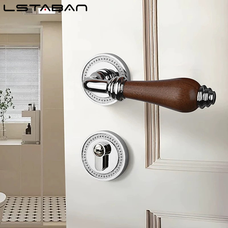 Euro Walnut Wood Handle Door L - Furniture Hardware Lock recensione e prezzo