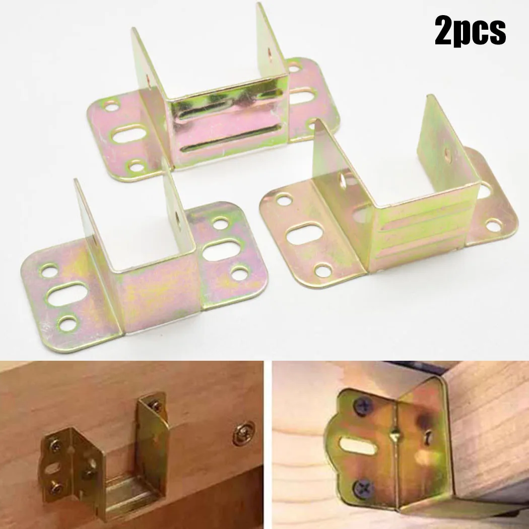2pcs U Shaped Metal Bed Bracke - Furniture Hardware Supply recensione e prezzo