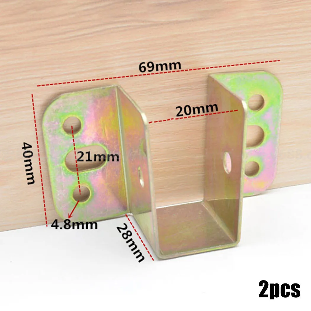 2pcs U Shaped Metal Bed Bracke - Furniture Hardware Supply recensione e prezzo