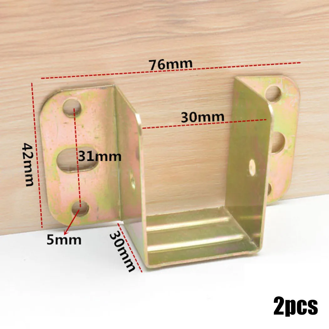 2pcs U Shaped Metal Bed Bracke - Furniture Hardware Supply recensione e prezzo