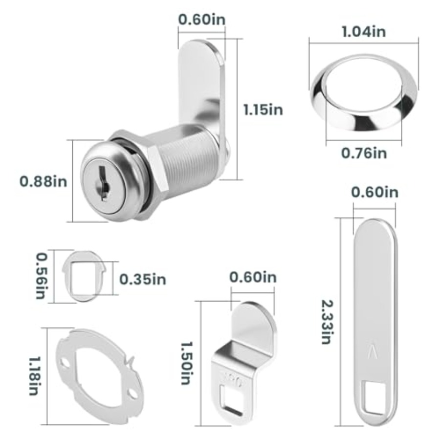 for Prime-Line U 9950 Drawer a - Cabinet Lock Key recensione e prezzo