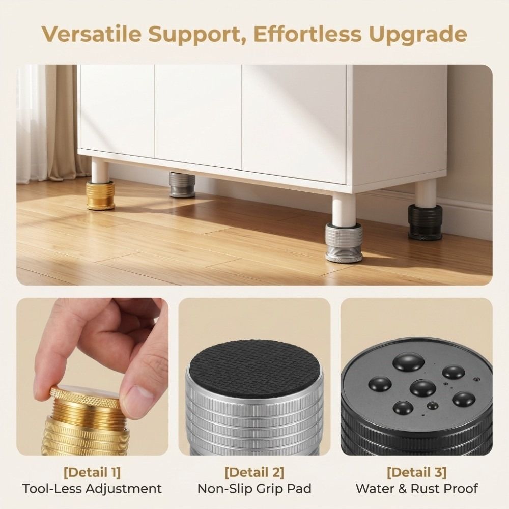 Adjustable Height Furniture Le - Furniture Leveling Hardware recensione e prezzo