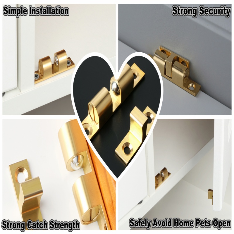 3/6pcs Cabinet Closet Door Bal - Furniture Hardware Lock recensione e prezzo