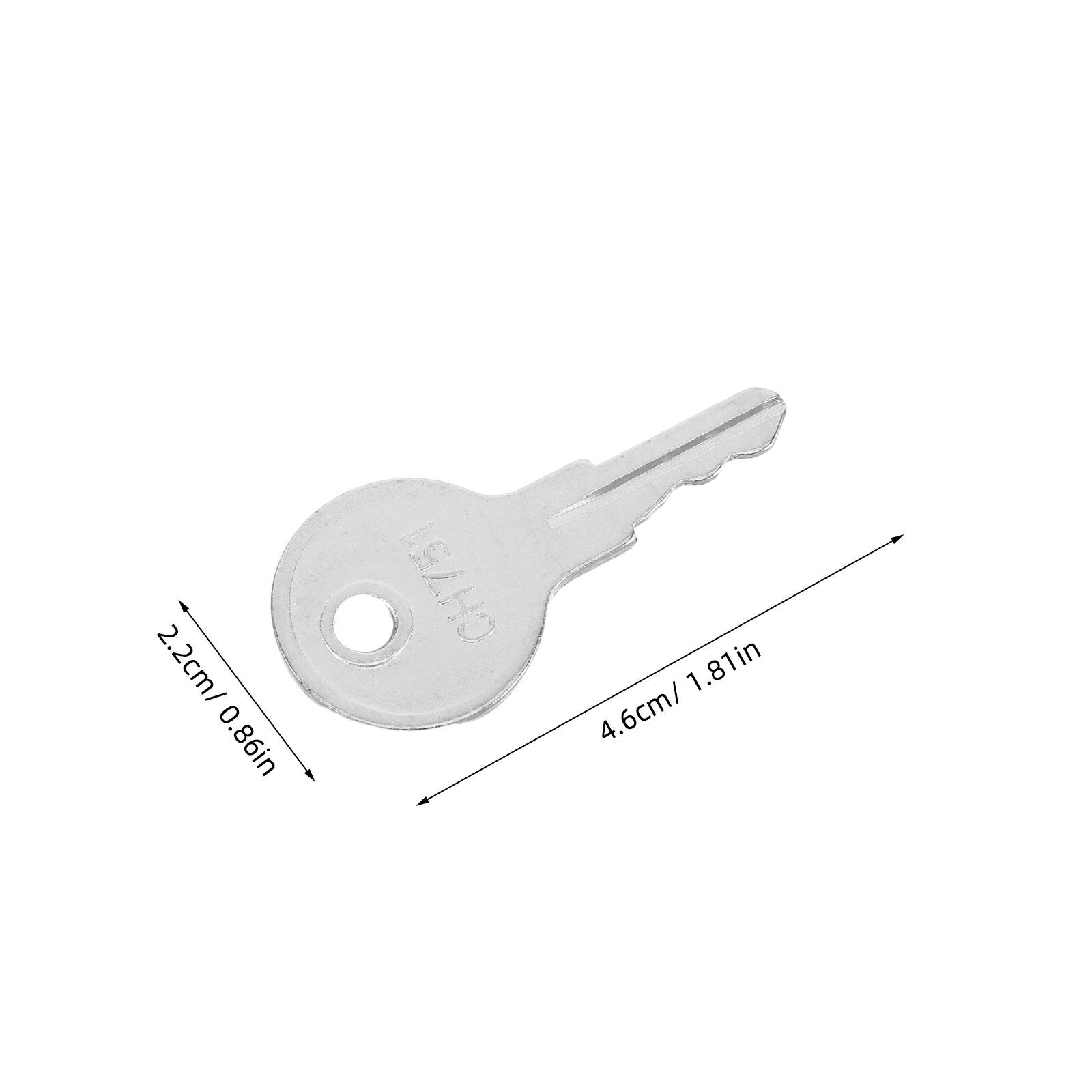 10Pcs Universal Rv Keys Heavy  - Cabinet Lock Key recensione e prezzo