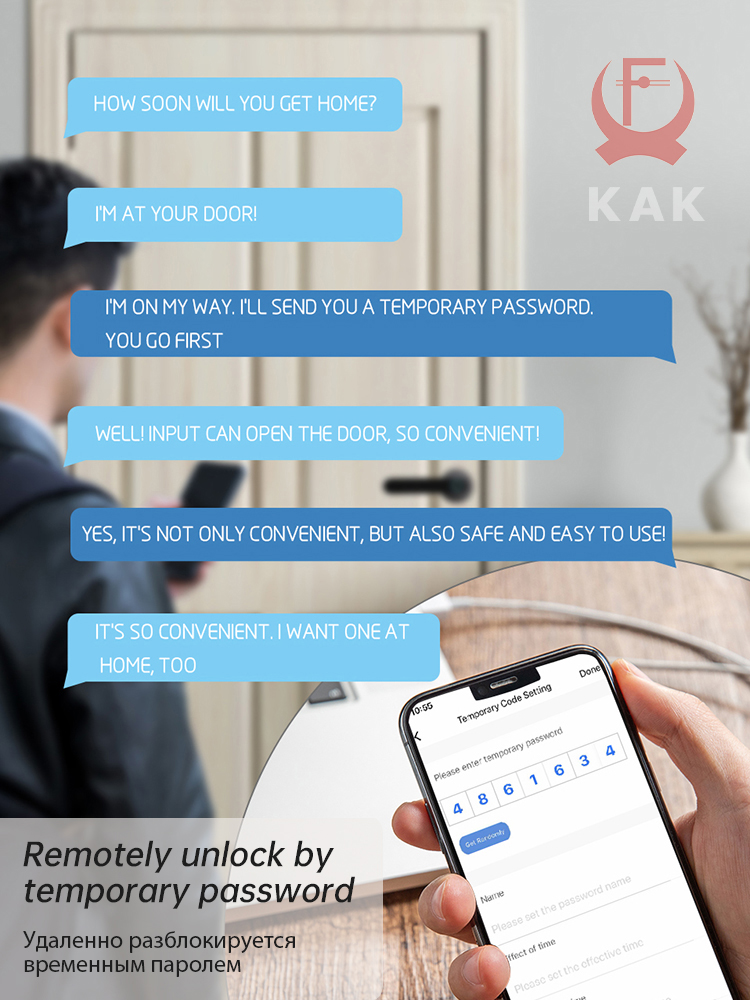 KAK Smart Fingerprint Door Loc - Furniture Hardware Supply recensione e prezzo