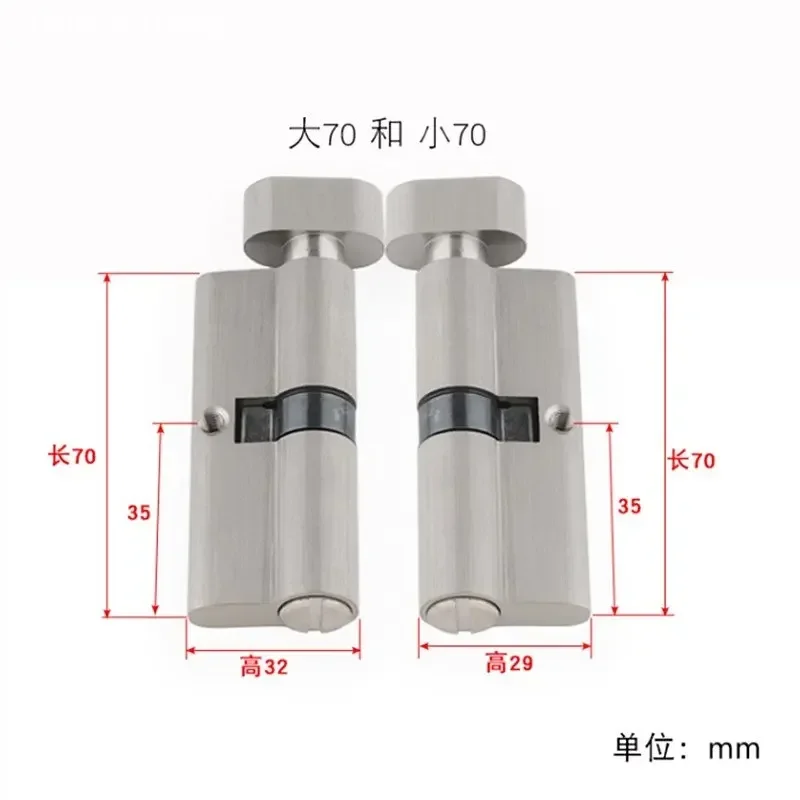 Indoor Solid Wood Door Brass K - Furniture Hardware Lock recensione e prezzo