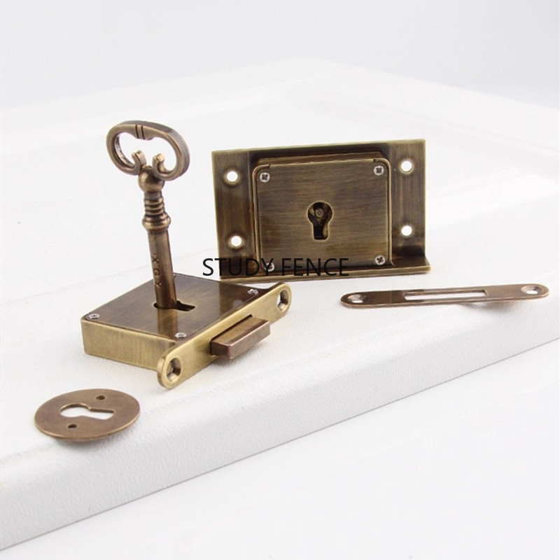 1PC Antique Metal Drawer Lock  - Cabinet Lock Key recensione e prezzo