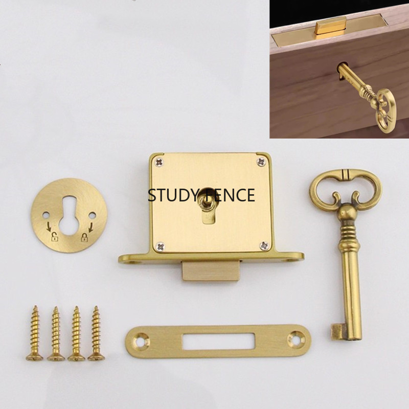 1PC Antique Metal Drawer Lock  - Cabinet Lock Key recensione e prezzo