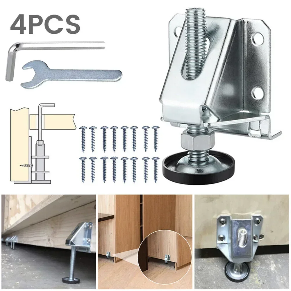 4Pcs Adjustable Furniture Leve - Furniture Leveling Hardware recensione e prezzo