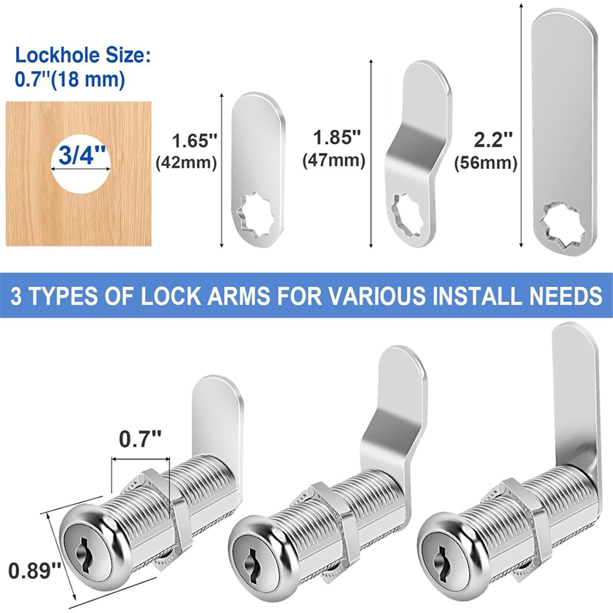Y31A Cabinet Locks with Keys,1 - Cabinet Lock Key recensione e prezzo