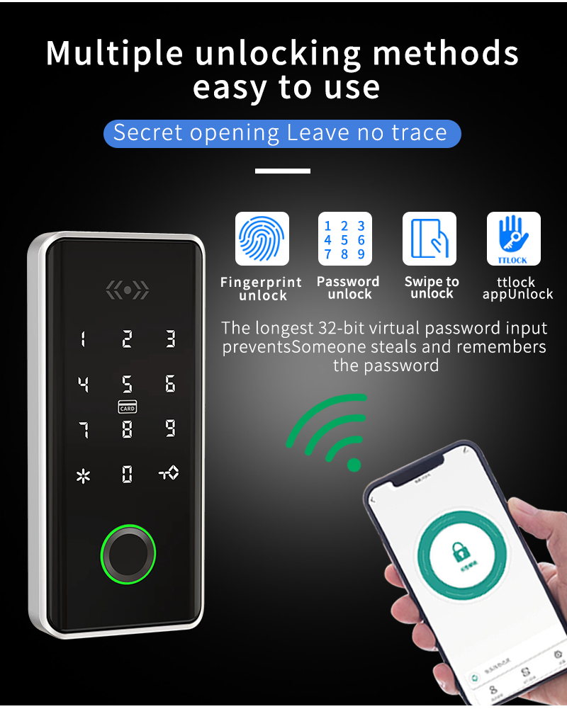 TTLOCK 13.56Mhz RFID Digital D - Cabinet Lock Key recensione e prezzo