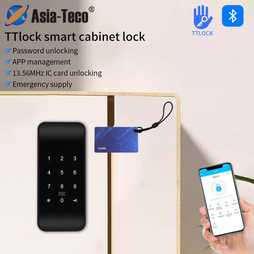 TTLOCK Smart Drawer Lock Elect - Cabinet Lock Key recensione e prezzo